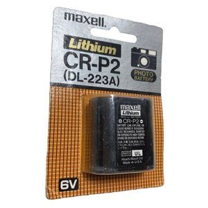 Lithium CR-P2 (DL-223A) PHOTO BATTERY Vintage Brand New Not Sure If It Stil Work